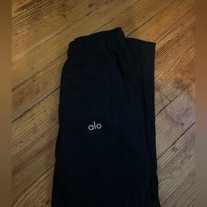 ALO Yoga Black Bottom Sweatpants